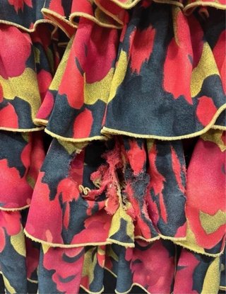 Traje de flamenca con volantes