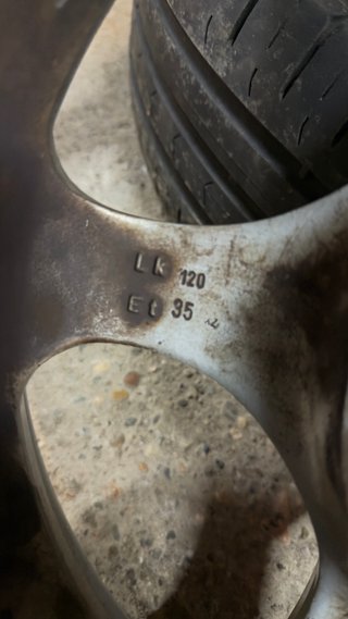 2 Llantas BMW 15” 5x120 Borbet