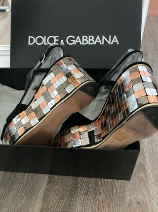 Sandalias Dolce & Gabbana Ante Talla 38,5