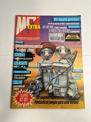 Lote 16 Revistas MSX Extra