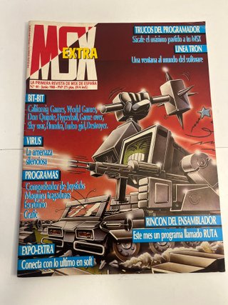 Lote 16 Revistas MSX Extra