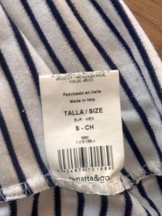 Jersey rayas Renatta & Go Largo 60  Muy poco usado