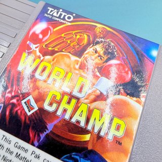 World Champ NES PAL A Taito Cartuccia Nintendo