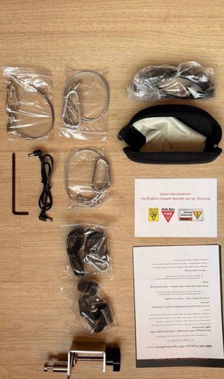 Lampara luz roja EMR-TEK - fire dragon PRO