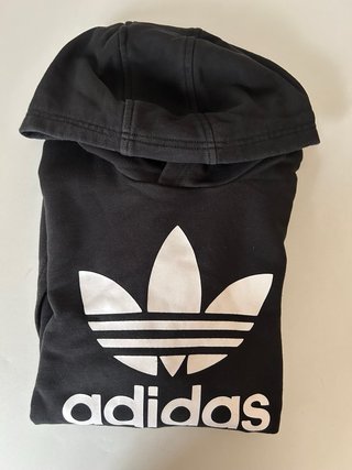 Felpa Adidas con cappuccio e logo