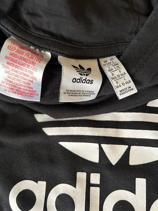 Felpa Adidas con cappuccio e logo