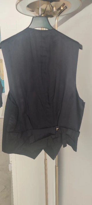 Chaleco vestir azul oscuro T/ M