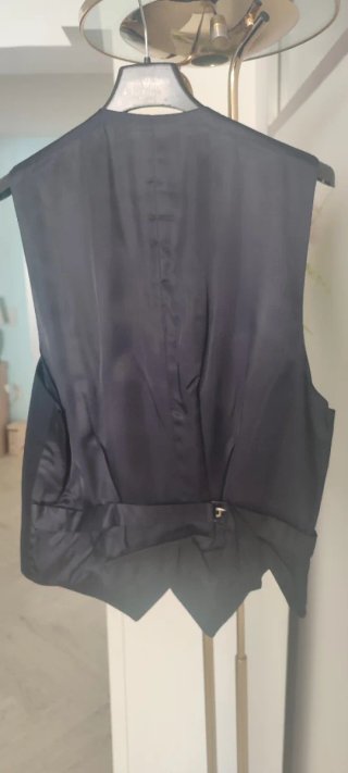 Chaleco vestir azul oscuro T/ M