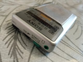 Radio Sony SRF-S26 Plata