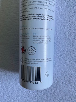 Spray Detergente Acido Ipo-cloroso KANZEN