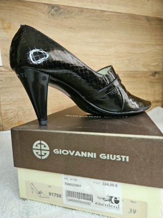 Zapatos GIOVANNI GIUSTI piel mujer talla 39