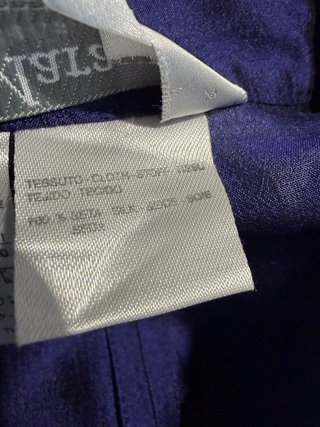 Abito Max Mara Seta Blu