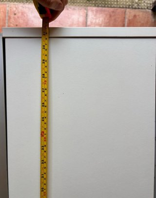 Librería Ikea Billy Blanca con Puertas Cristal