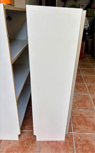 Librería Ikea Billy Blanca con Puertas Cristal