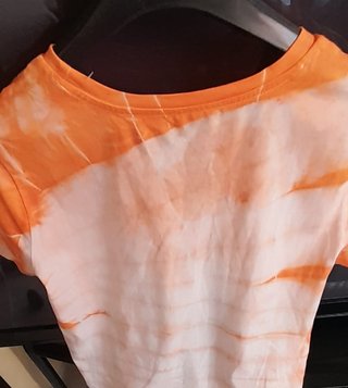Camiseta Tye Dye Naranja Talla S