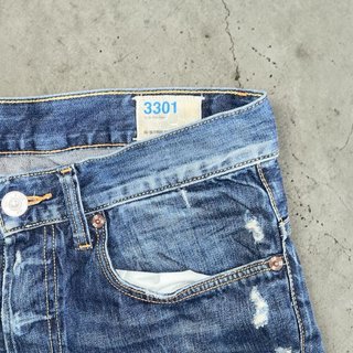 G-Star RAW 3301 Jeans Slim W31 L34 Vintage