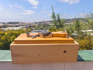 Jamonero Sagra Madera y Acero Inox