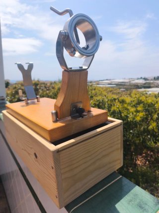Jamonero Sagra Madera y Acero Inox