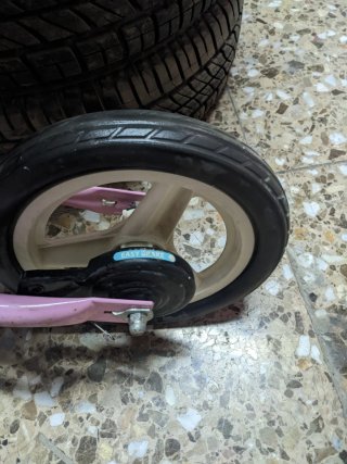 Bicicleta infantil rosa Btwin