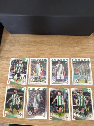Lote 8 cartas Betis