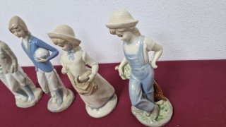 Figuras porcelana estilo Lladro