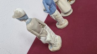 Figuras porcelana estilo Lladro