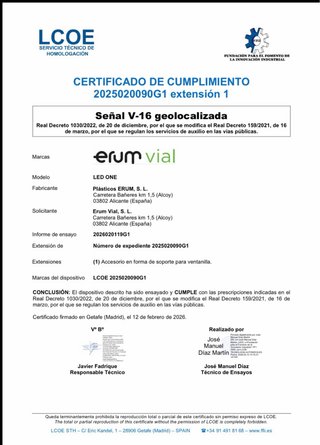 BALIZA V16 Conectada DGT 3.0 Homologada 2026