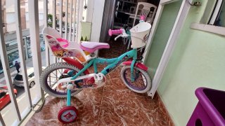 Bicicleta infantil niña