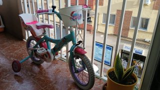 Bicicleta infantil niña