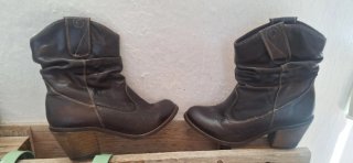 Botines Stradivarius Marrones Talla 36/37