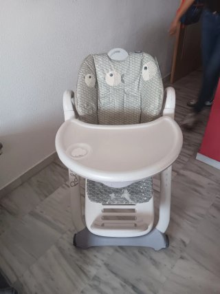 Trona de bebé con estampado divertido