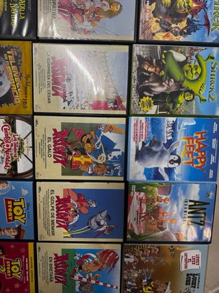 Lote 15 DVDs infantiles