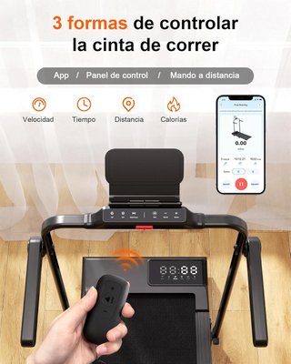 Cinta de Correr Plegable 6% Inclinación