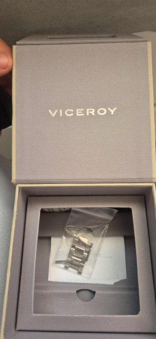 Reloj Viceroy Cronógrafo Plata/Blanco