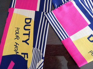 Pañuelo bufanda estampado.