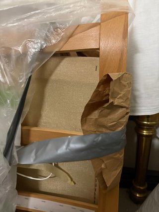 Poltrona a dondolo IKEA Poäng Arancione