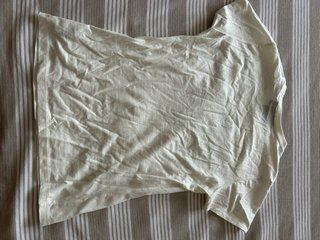 Camiseta GAP Mujer Talla S Beige/Marrón