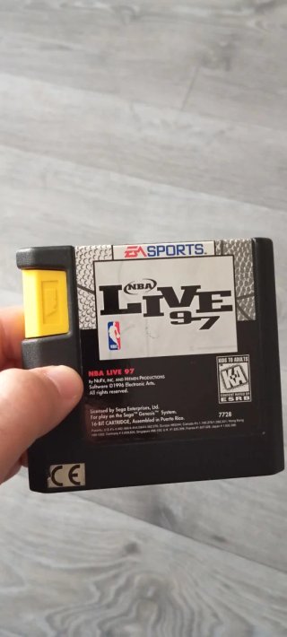 NBA Live 97 Mega Drive EA Sports