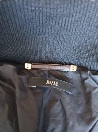 Piumino lungo Hugo Boss nero donna
