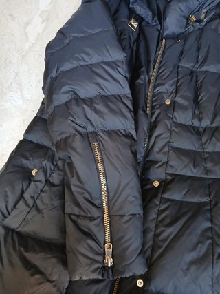 Piumino lungo Hugo Boss nero donna