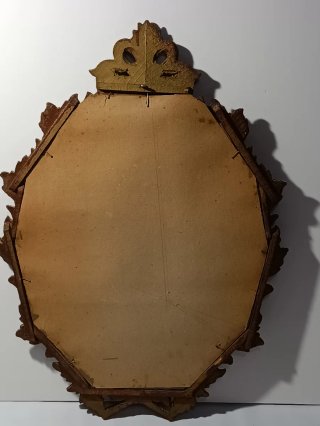 Espejo de madera decorativo
