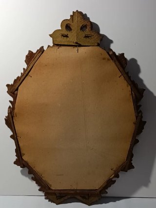 Espejo de madera decorativo