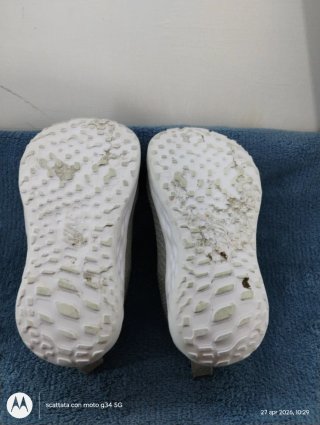 Scarpe Nike Bambino Grigie Velcro