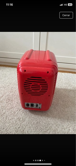 Mini nevera Balvi roja