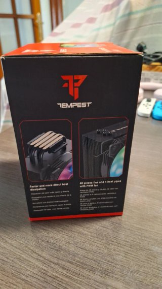 Tempest Pro Cooler Negro ARGB