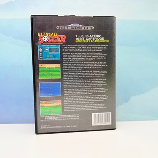 Ultimate Soccer Sega Mega Drive Completo