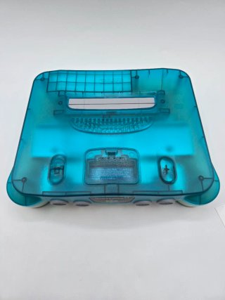 Nintendo 64 Clear Blue Super Mario 64 Bundle