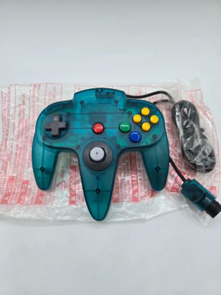 Nintendo 64 Clear Blue Super Mario 64 Bundle