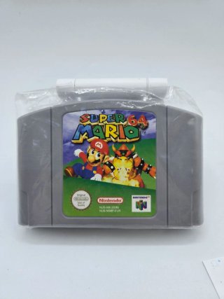 Nintendo 64 Clear Blue Super Mario 64 Bundle