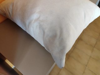 Cuscino Arredo grigio chiaro Tessuto